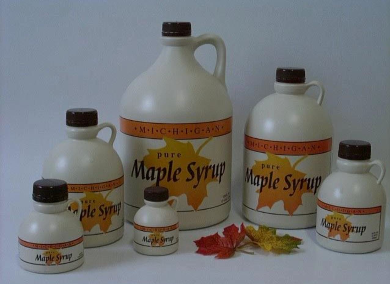 Organic Maple Syrup Plastic Jugs